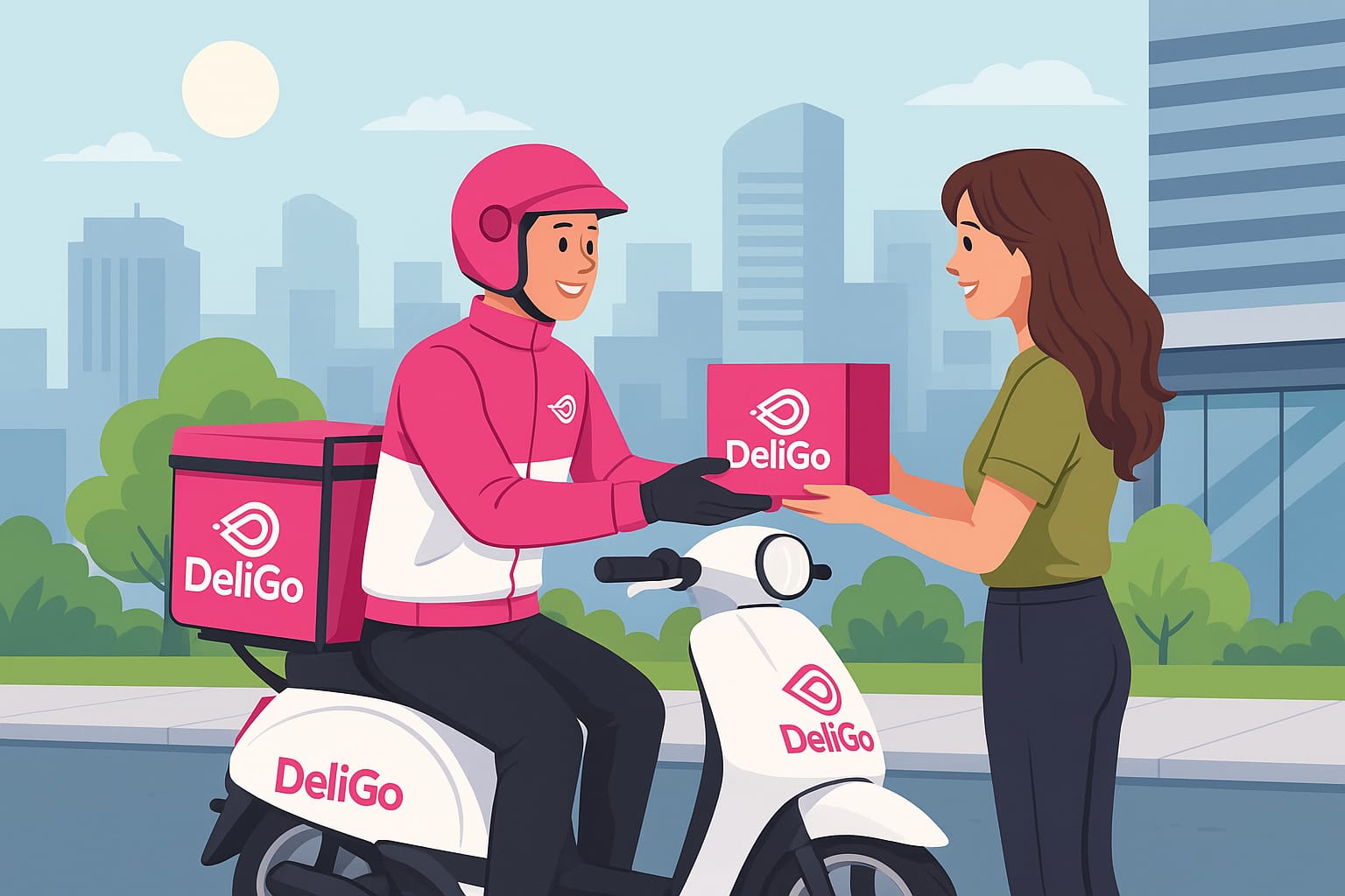 Delivery Illustration